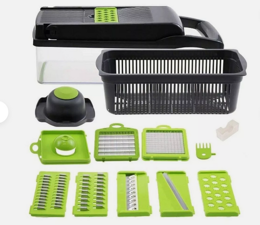 Plastic Food Chopper With container