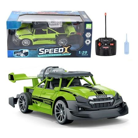 Remote Control Racing Car with Light Smoke Spray