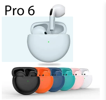 Pro 6. ear buds. original. with touch control system