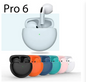 Pro 6. ear buds. original. with touch control system